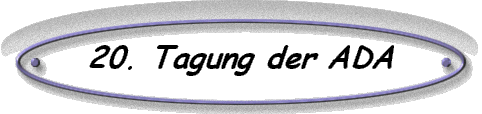 20. Tagung der ADA